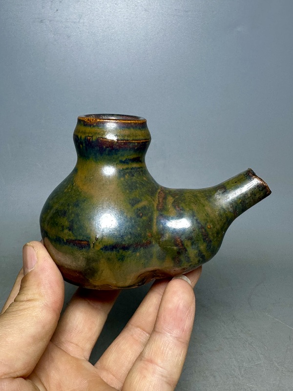 古玩轉(zhuǎn)賣明代，磁州窯、油燈拍賣，當(dāng)前價(jià)格38元