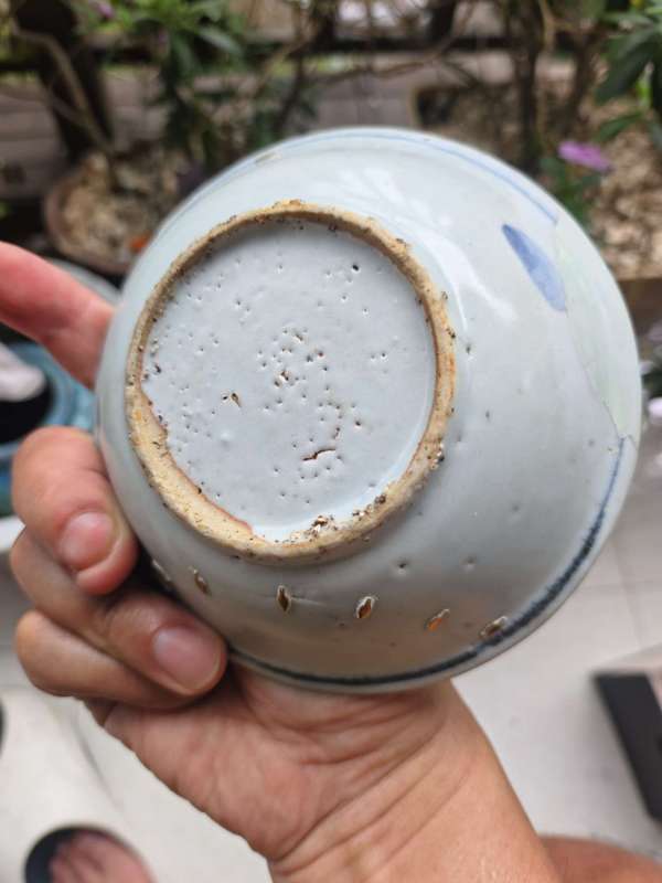 古玩陶瓷晚明一路連科青花盤(pán)拍賣(mài)，當(dāng)前價(jià)格380元
