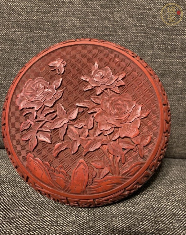 古玩雜項(xiàng)剔紅盒子真品鑒賞圖