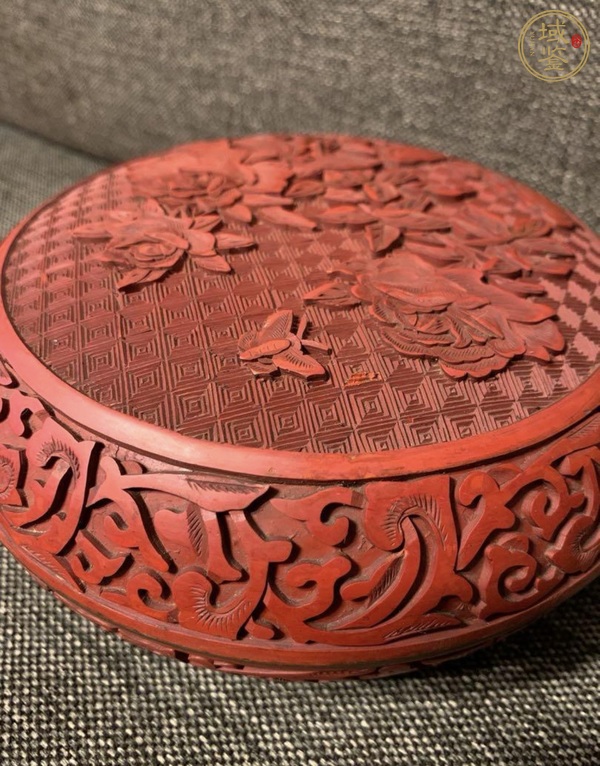 古玩雜項(xiàng)剔紅盒子真品鑒賞圖