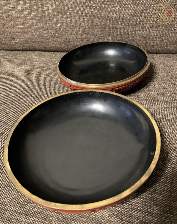 古玩雜項(xiàng)剔紅盒子真品鑒賞圖