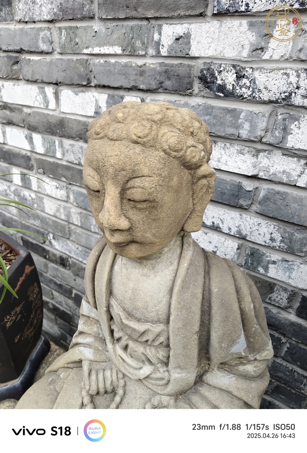 古玩石佛真品鑒賞圖
