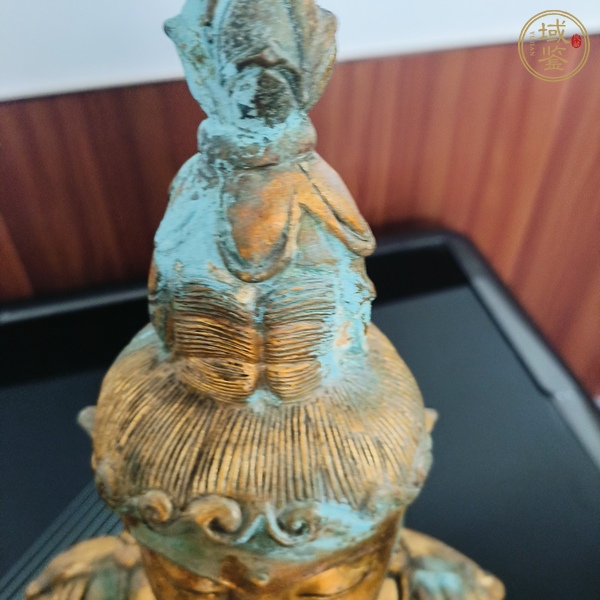古玩銅器銅佛像真品鑒賞圖