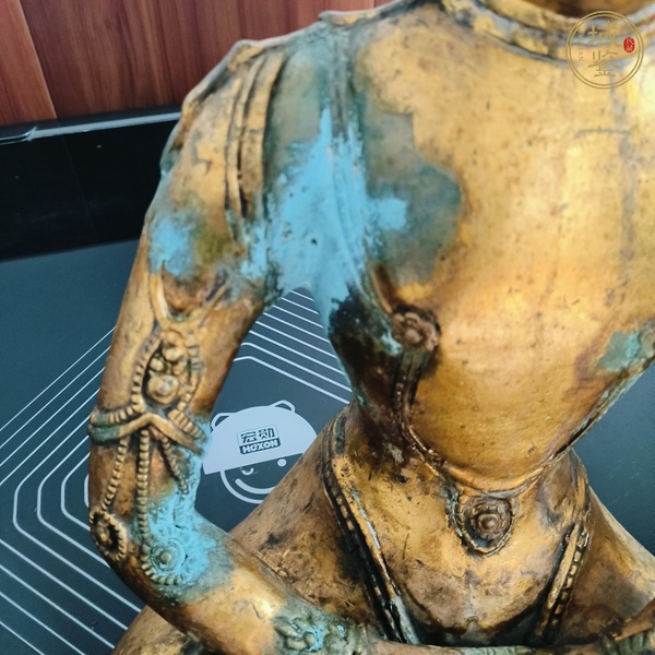 古玩銅器銅佛像真品鑒賞圖