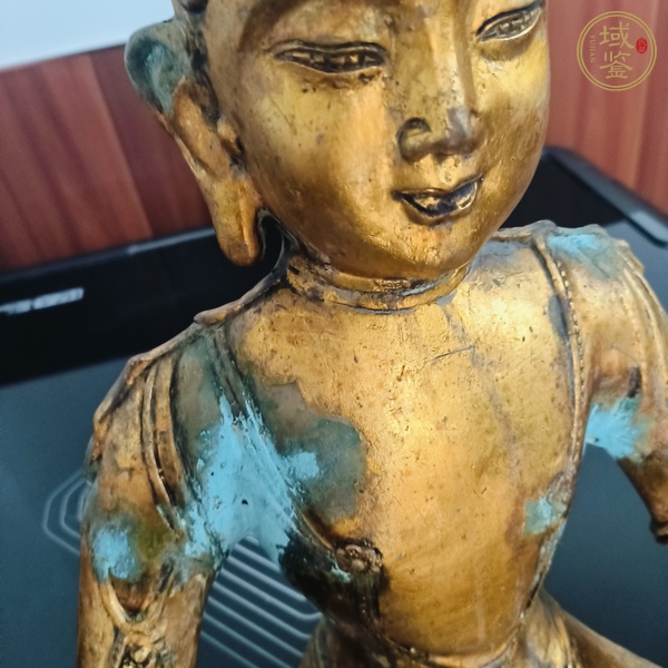 古玩銅器銅佛像真品鑒賞圖