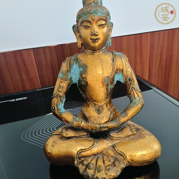 古玩銅器銅佛像真品鑒賞圖