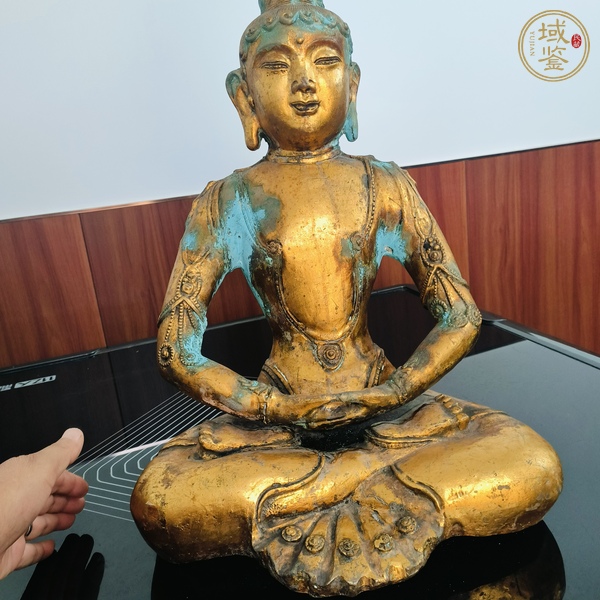 古玩銅器銅佛像真品鑒賞圖