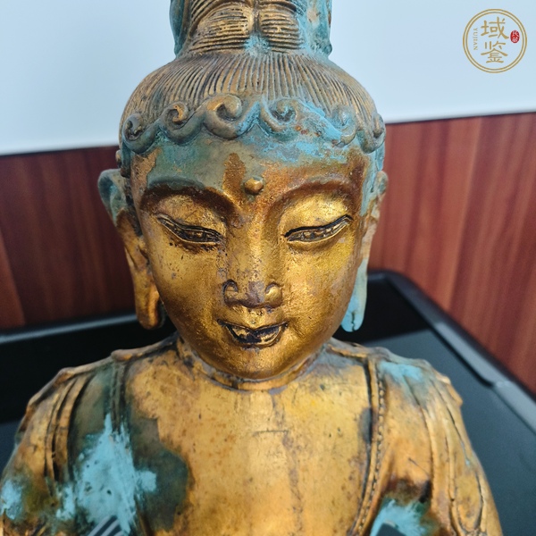 古玩銅器銅佛像真品鑒賞圖