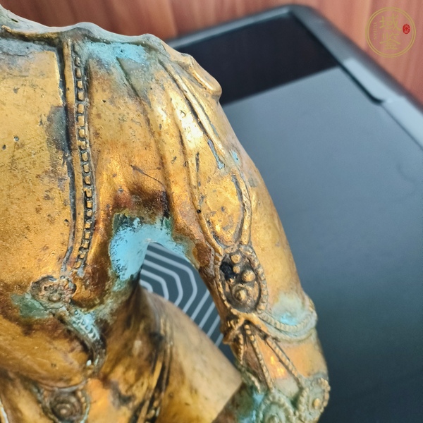 古玩銅器銅佛像真品鑒賞圖