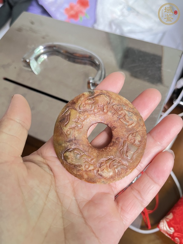 古玩玉器仿古玉璧真品鑒賞圖