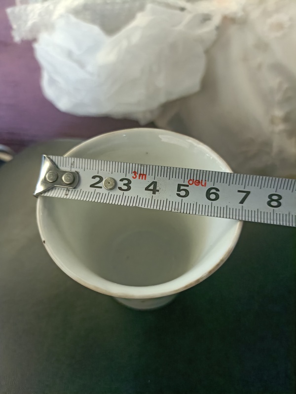 古玩陶瓷民國粉彩花卉紋馬蹄杯拍賣,當前價格2888元