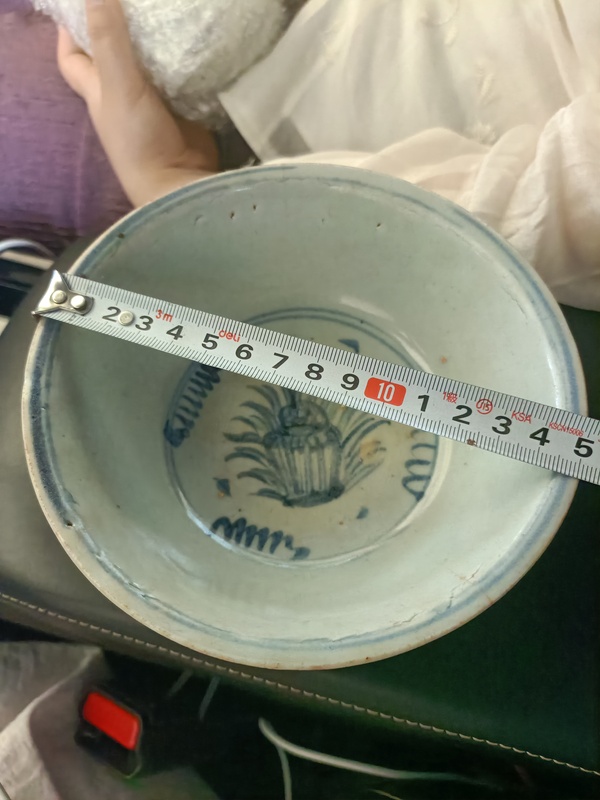 古玩陶瓷空白期青花花卉紋碗拍賣，當(dāng)前價(jià)格2888元
