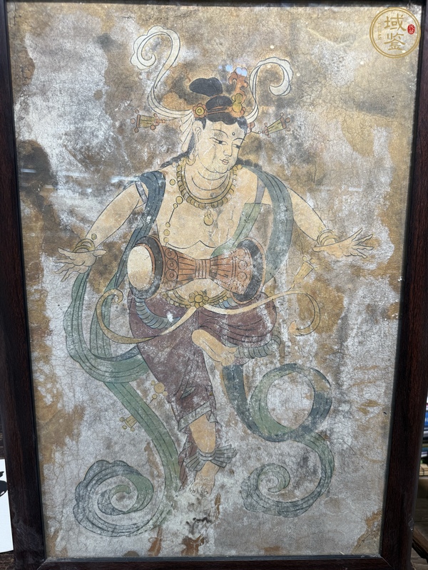 古玩佚名擊鼓舞者真品鑒賞圖
