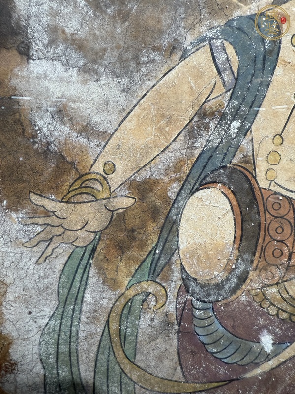古玩字畫佚名擊鼓舞者真品鑒賞圖