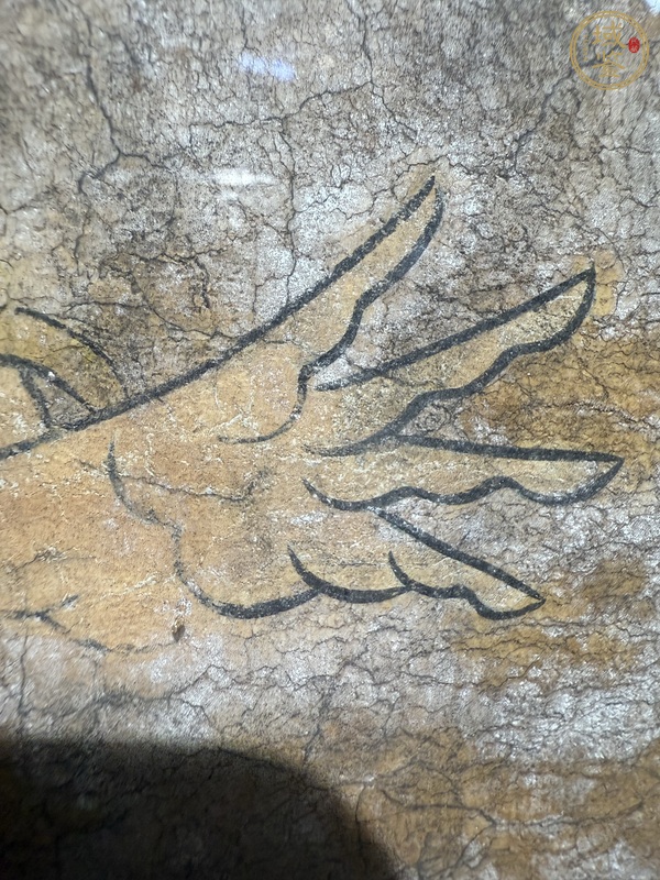 古玩字畫佚名擊鼓舞者真品鑒賞圖