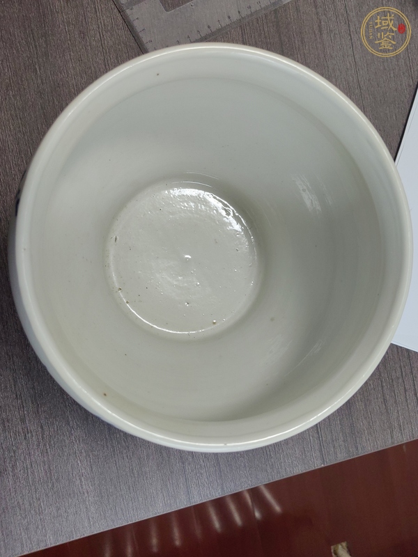 古玩陶瓷清晚·青花四季花卉紋廣口罐 真品鑒賞圖