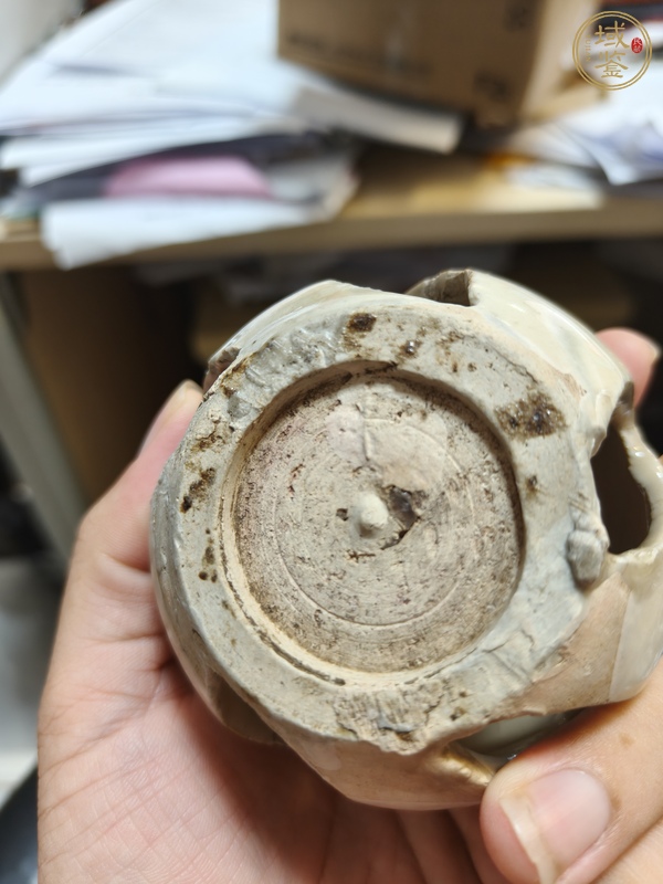 古玩陶瓷磁州窯溫酒器真品鑒賞圖