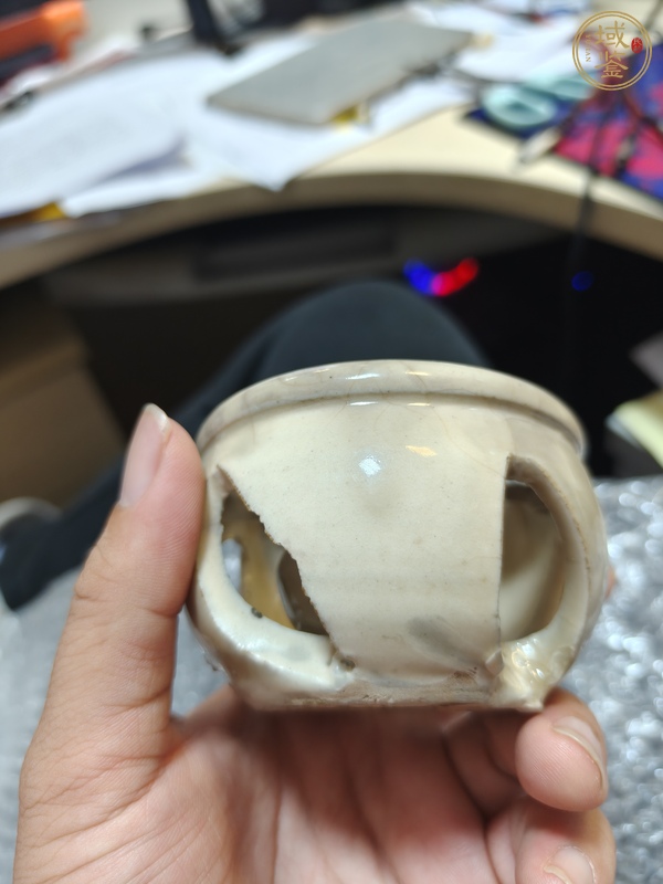 古玩陶瓷磁州窯溫酒器真品鑒賞圖