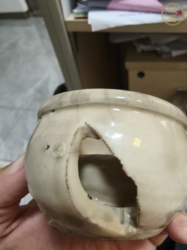 古玩陶瓷磁州窯溫酒器真品鑒賞圖