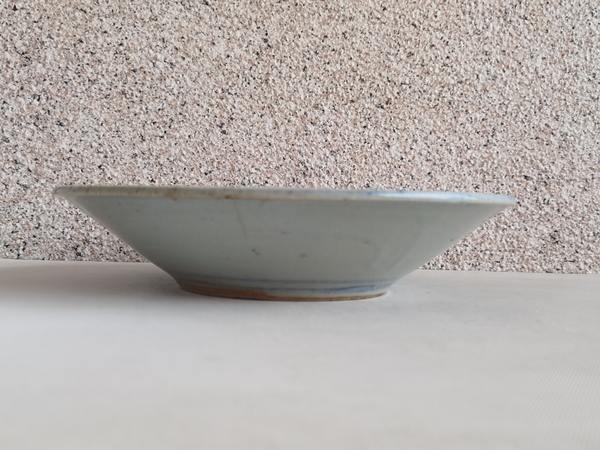 古玩陶瓷青花花卉紋盤拍賣，當(dāng)前價格398元