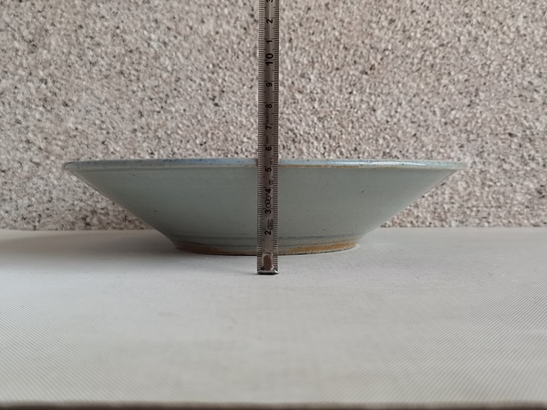 古玩陶瓷青花花卉紋盤拍賣，當(dāng)前價格398元