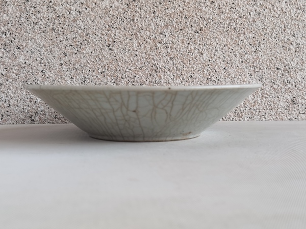 古玩陶瓷青花花卉紋盤拍賣,當(dāng)前價(jià)格398元