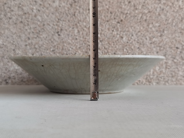 古玩陶瓷青花花卉紋盤拍賣，當(dāng)前價格398元