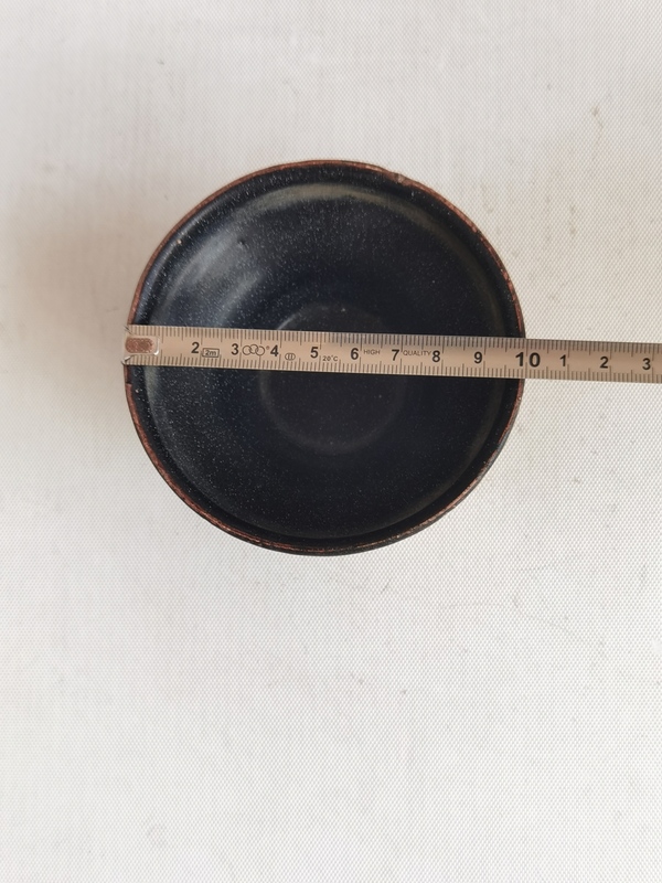 古玩陶瓷閩侯窯黑釉茶盞拍賣，當前價格998元