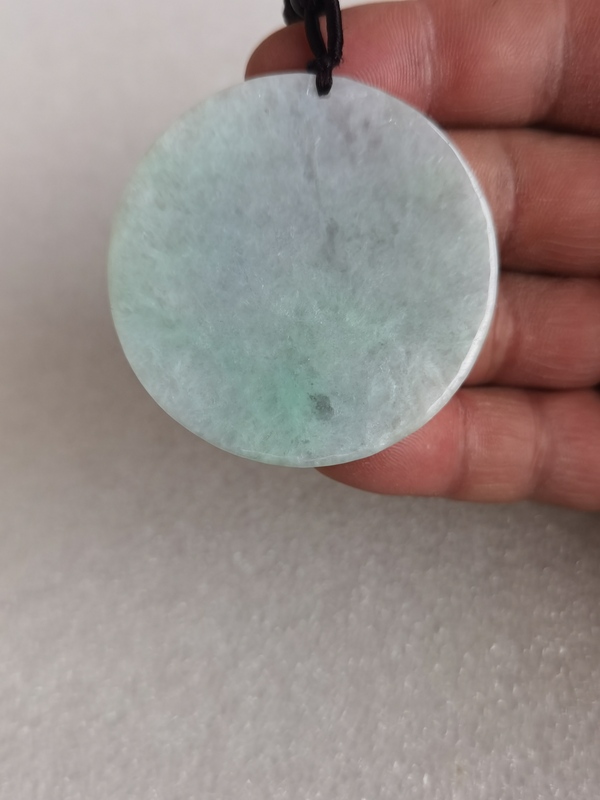 古玩玉器天然翡翠雕“山水牌”拍賣，當前價格298元
