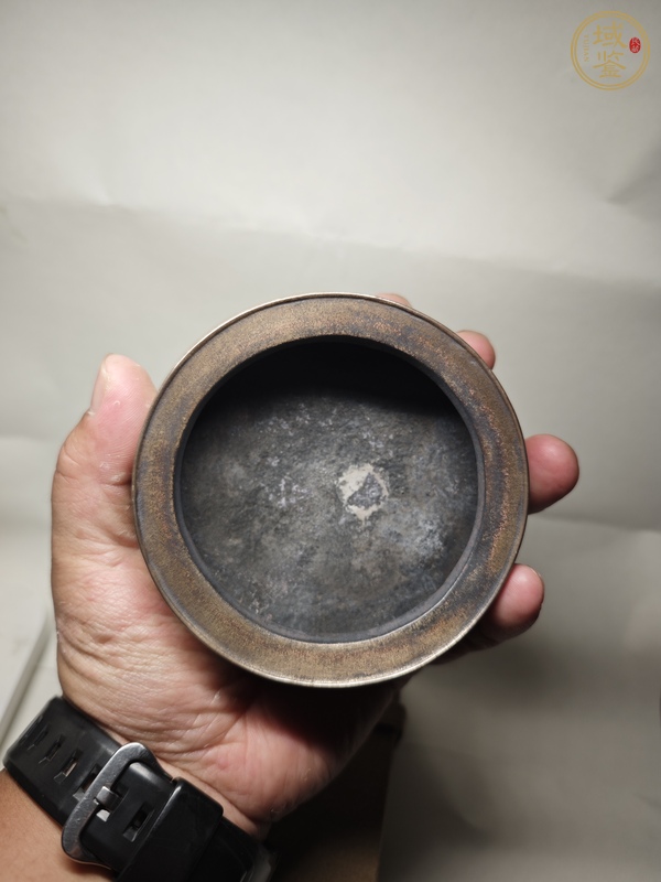 古玩銅器明代鬲式爐 宣德爐 銅爐真品鑒賞圖