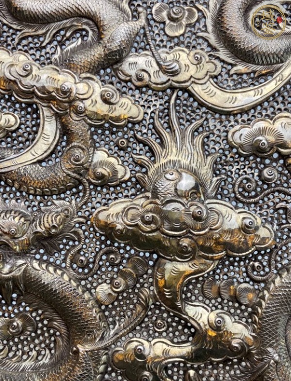 古玩雜項銀盤真品鑒賞圖