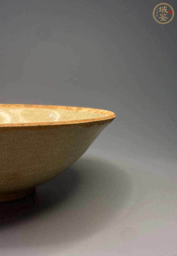古玩陶瓷青白釉雙鳳紋面包碗真品鑒賞圖