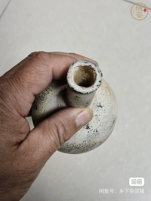 古玩陶瓷琉璃瓶真品鑒賞圖