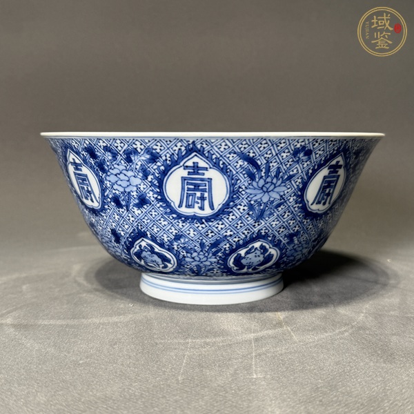 古玩陶瓷青花碗真品鑒賞圖
