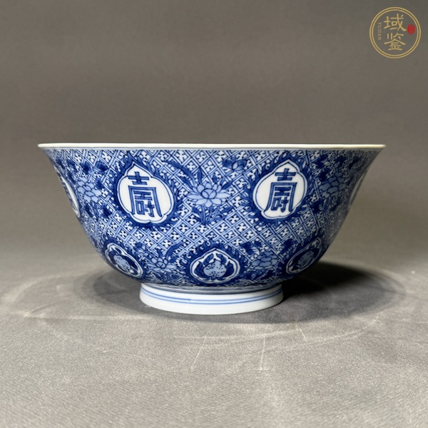 古玩陶瓷青花碗真品鑒賞圖