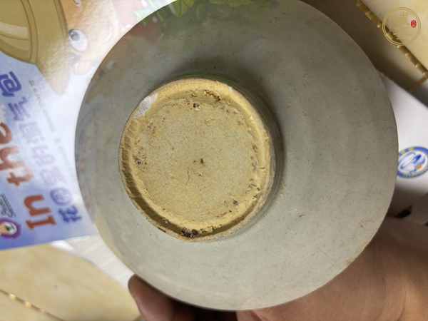 古玩陶瓷青白釉篦劃花碗真品鑒賞圖