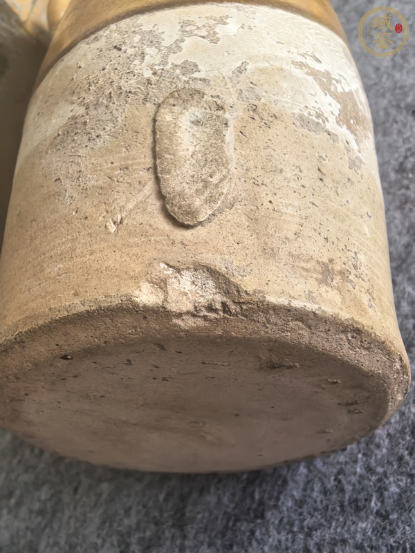 古玩陶瓷唐代黃釉執(zhí)壺真品鑒賞圖
