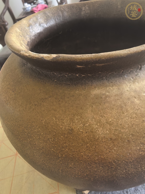 古玩陶瓷唐代黃釉爐真品鑒賞圖