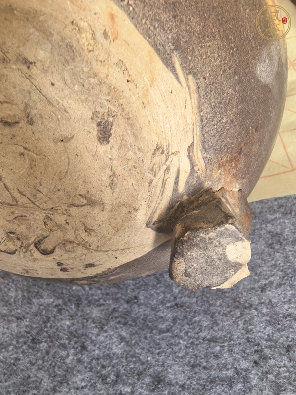古玩陶瓷唐代黃釉爐真品鑒賞圖