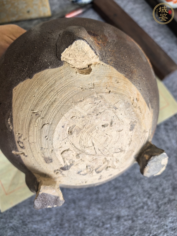 古玩陶瓷唐代黃釉爐真品鑒賞圖