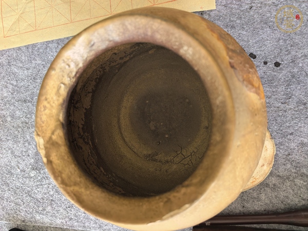古玩陶瓷唐代黃釉爐真品鑒賞圖