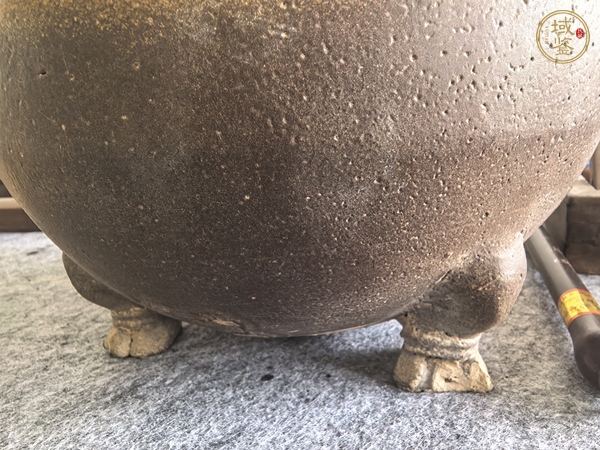 古玩陶瓷唐代黃釉爐真品鑒賞圖