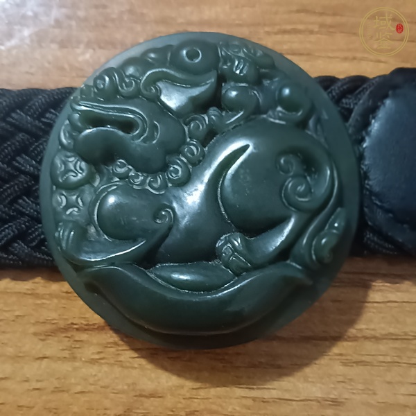 古玩玉器玉帶穿真品鑒賞圖