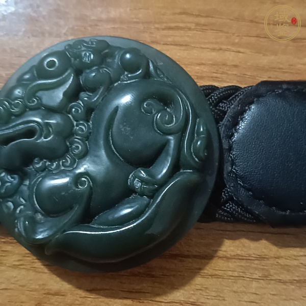 古玩玉器玉帶穿真品鑒賞圖
