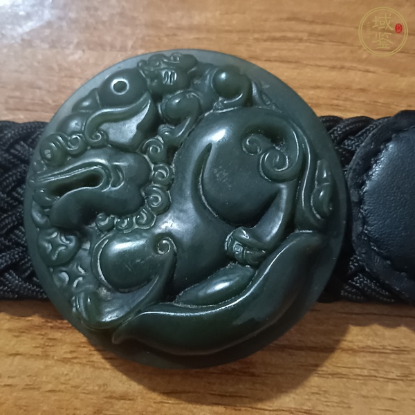 古玩玉器玉帶穿真品鑒賞圖
