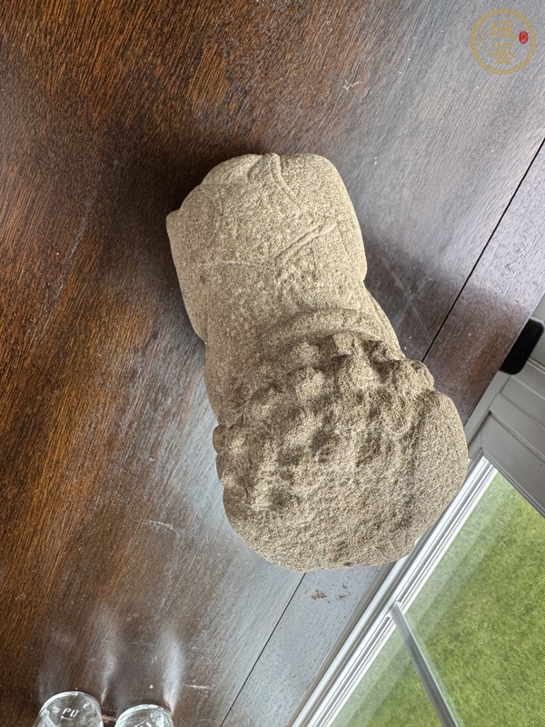 古玩雜項案頭獅真品鑒賞圖