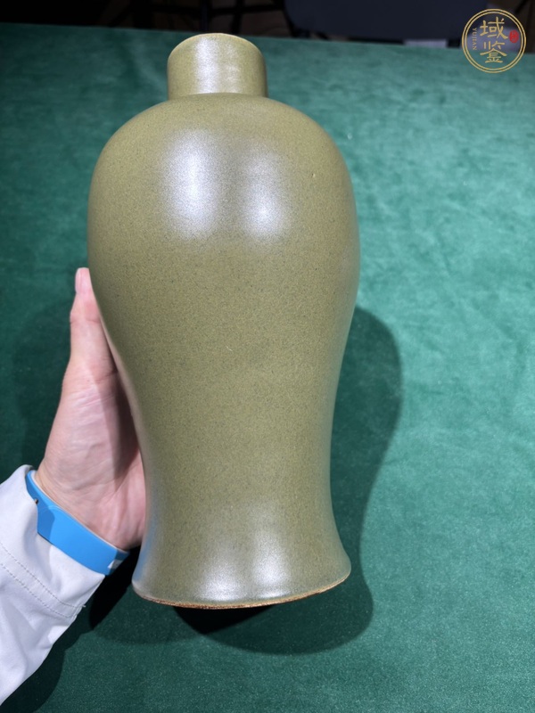 古玩陶瓷清中期 茶葉末釉梅瓶（淄博窯）真品鑒賞圖