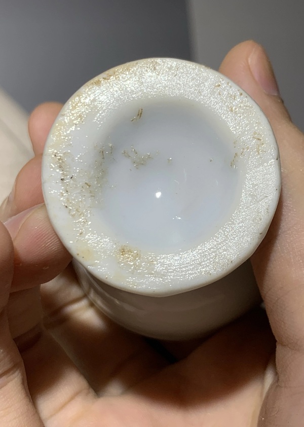 古玩陶瓷清.德化窯梅花紋高足杯拍賣，當(dāng)前價(jià)格680元