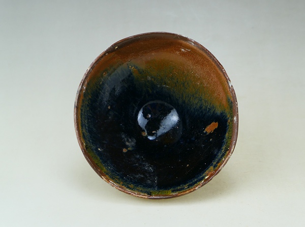 古玩陶瓷南宋.建窯柿紅釉絲毫盞（高級茶器）拍賣，當(dāng)前價(jià)格132元