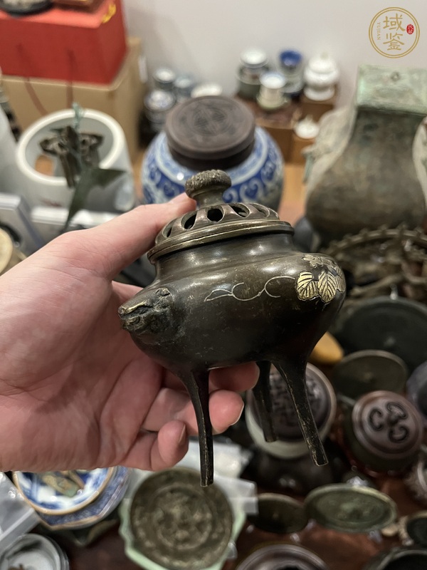 古玩雜項銅薰爐真品鑒賞圖